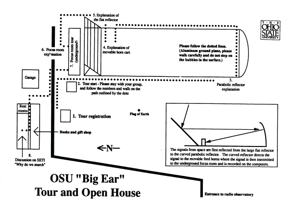 Big Ear Tour Map