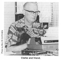 Arthur C. Clarke and friend