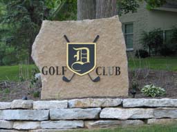 Delaware Golf Club Sign